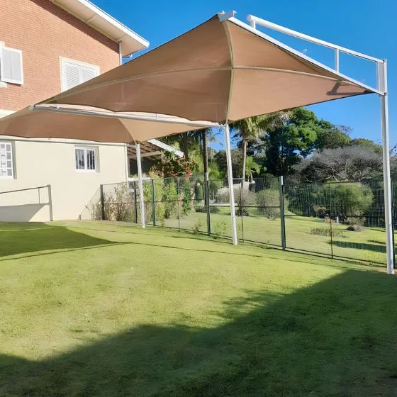 Cobertura de Sombrite para Churrasqueira em Amparo - Projeto 14