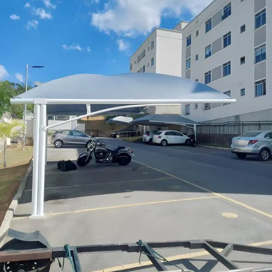 Cobertura de Sombrite para Churrasqueira em Amparo - Projeto 2