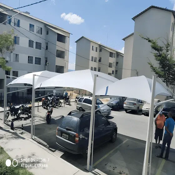 Cobertura de Sombrite para Churrasqueira em Amparo - Projeto 8
